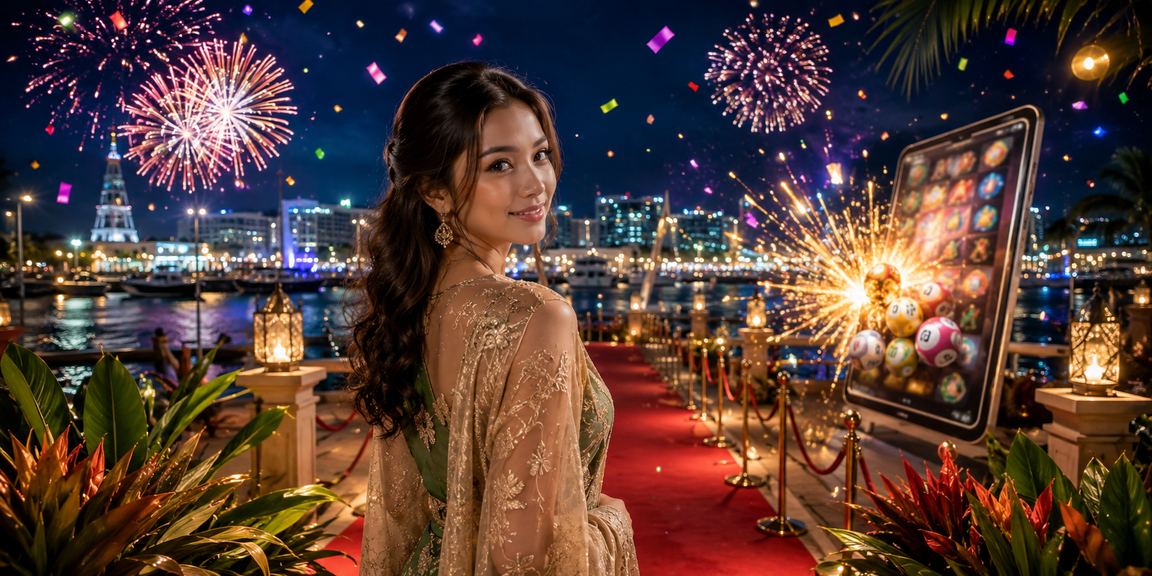 Suasana pertaruhan kasino sempena Hari Raya yang meriah di Malaysia